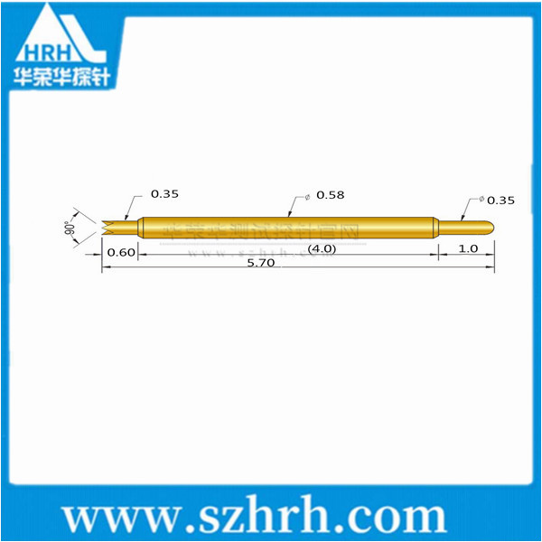058-UJ-5.7L ，華榮華雙頭測(cè)試探針廠家